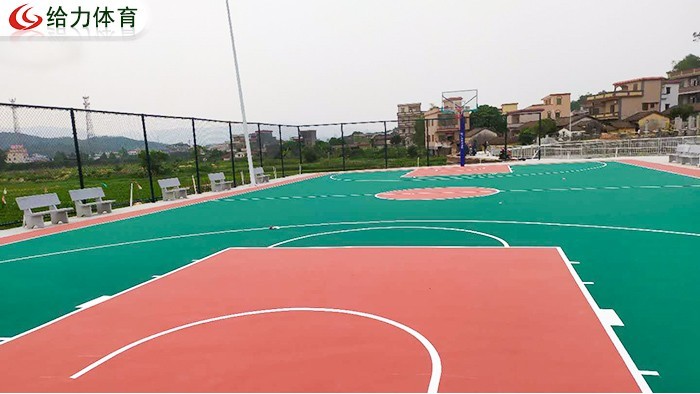 彩色籃球場(chǎng)造價(jià)