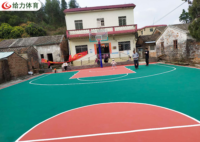 彩色籃球場造價