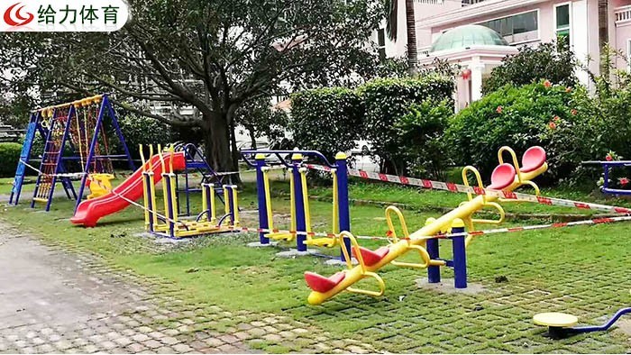 中山鄉村戶外健身器材構建改變周邊村民生活方式